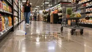 Caídas en Supermercados: Quién Es Responsable Por Pisos Mojados