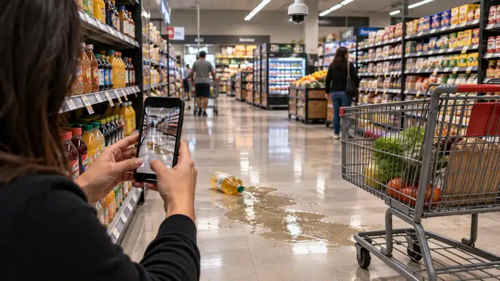 Zonas de Mayor Riesgo Dentro de un Supermercado
